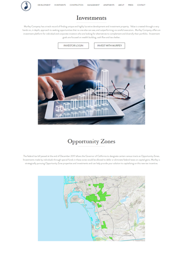 Hosting Company Layout Preview