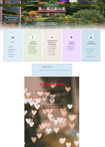 Hosting Company Layout Preview